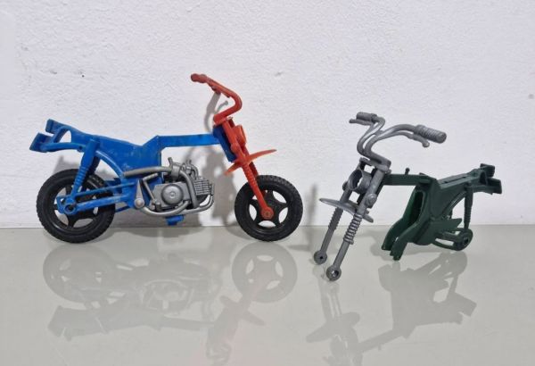 Lote de motos Meplastic dos anos 80