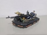 Bote de Combate + Figuras– Coleção Soldier Force - Anos 90