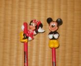Ponteiras Mickey Mouse e Minnie