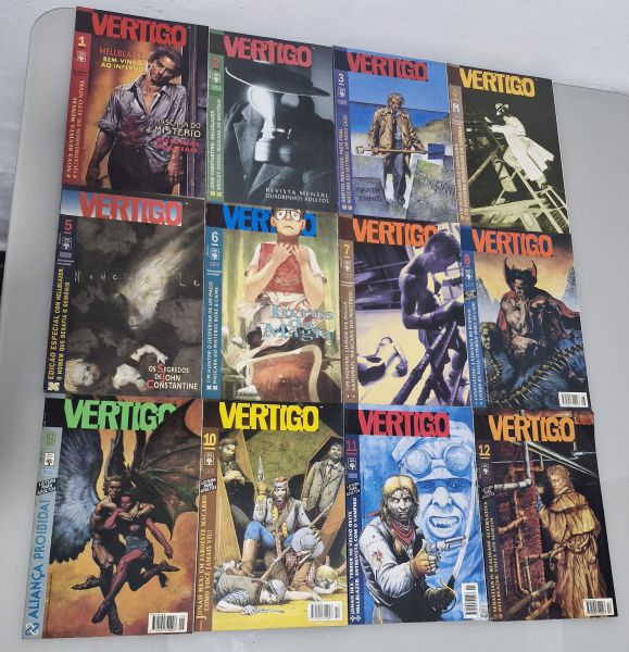 Coleção Vertigo Completa - 12 Edições