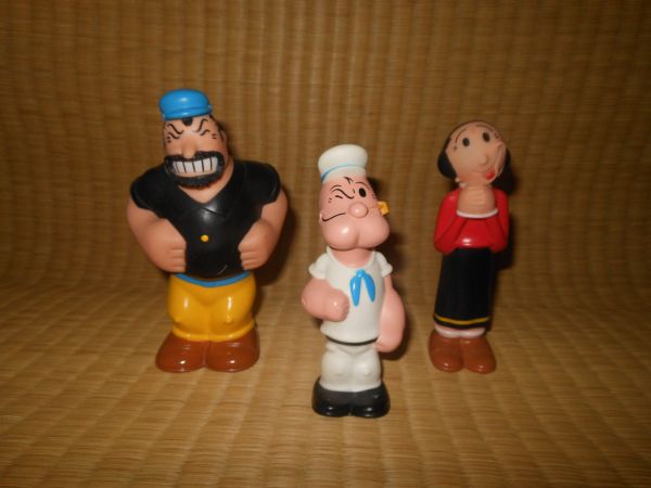 Preços baixos em Popeye Brinquedos de Personagens Antigos e