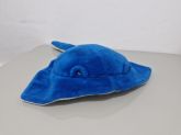 Arraia Azul de Pelúcia Manta 65 cm