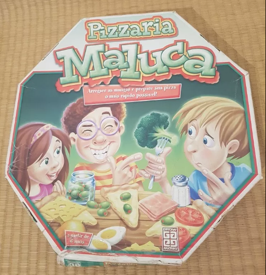 Jogo Pizzaria Maluca Completo (Grow) - Shopping Máquina do Tempo