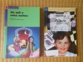 Lote com 2 Livros: Alice No País das Maravilhas e As Mil e uma Noites (Editora Scipione)