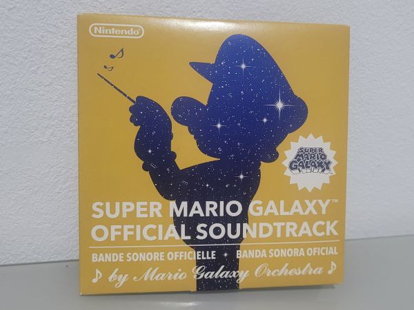 Cd Super Mario Galaxy Soundtrack do Game Nintendo Wii
