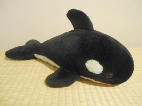 Orca de Pelúcia (40 cm de Comprimento)