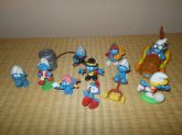 Miniaturas Alemãs dos Smurfs (Schleich) 1981