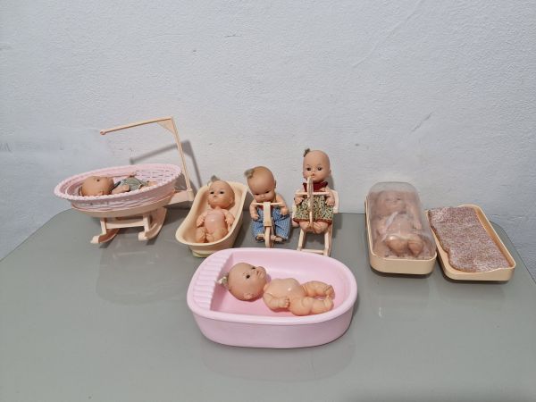 Lote com parte da Coleção Os Chuquinhas – Estrela (anos 80)