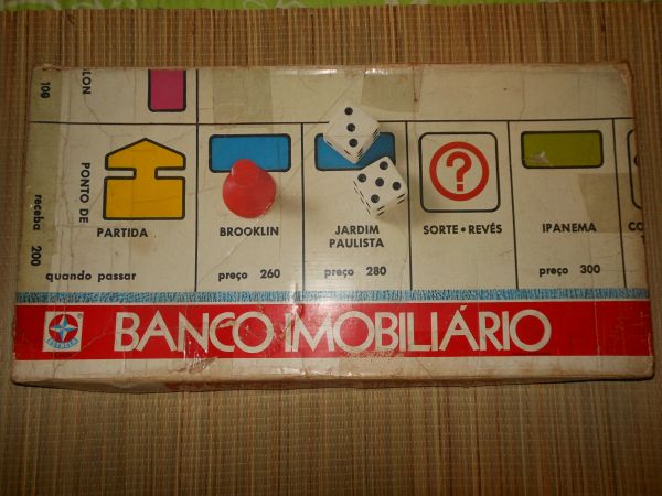 Jogo Banco Imobiliário - Década de 80 (Estrela)