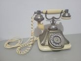 Telefone Antigo Japonês de Discar Vintage (Sem Testar)