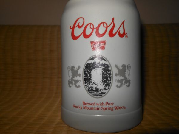 Caneca de Cerveja Coors Premium