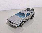 DeLorean Máquina do Tempo do De Volta para o Futuro Hot Wheels