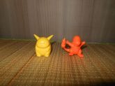Ponteiras de Lápis Pikachu & Charmander (Estrela)